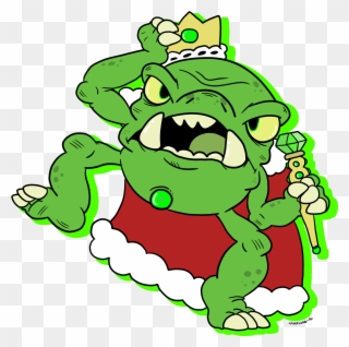 The Shamrock King By Farflungbearsuit The Shamrock - Cartoon Clipart