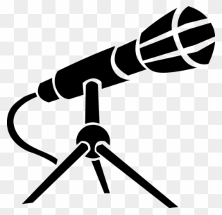 Vector Illustration Of Acoustic To Electric Transducer Clipart