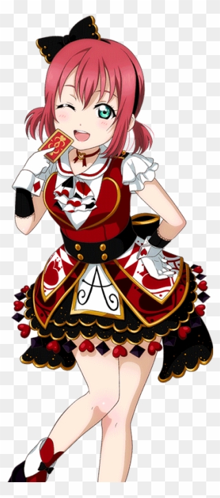 Kach Again On Twitter - Ruby Love Live Cards Clipart