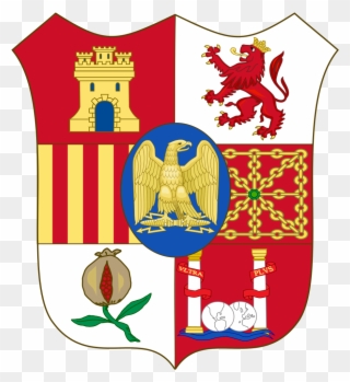 Arms Of Joseph Bonaparte As King Of Spain - Spain Old Coat Of Arms Clipart