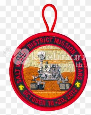 K120723 Event Salt Valley District Mission To Mars - Emblem Clipart
