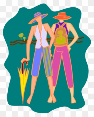 559 X 700 2 - People In Summer Clothes Clipart - Png Download