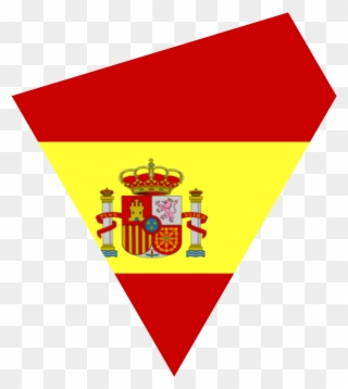 Spain Vs Great Britain - Spain Flag Clipart