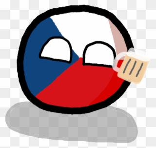 Czech Republic Countryball Png Clipart
