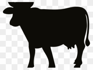 Cow Clipart - Cow Silhouette Png Transparent Png