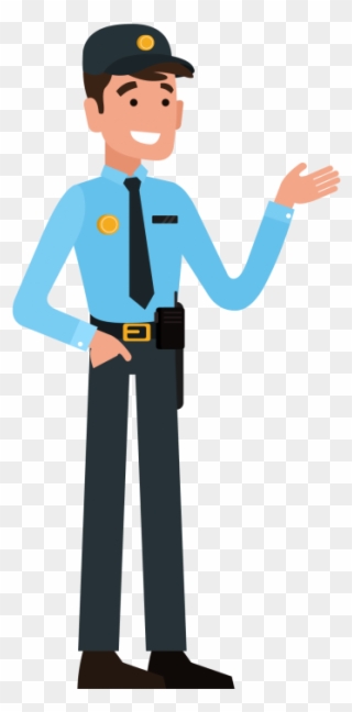 Security Guard Services - Vector Graphics Clipart