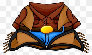 Cowboy Outfit - Club Penguin Cowboy Clipart