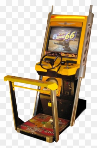King Of Route 66 Arcade Machine Hire - Video Game Arcade Cabinet Clipart