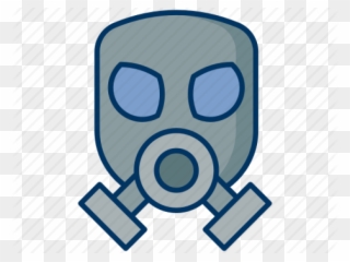 Biohazard Clipart Pollution Mask - Gas Mask - Png Download