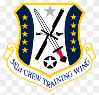 542d Crew Training Wing - Luke Afb 56 Fw Clipart
