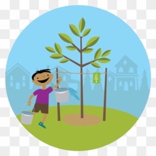 Congratulations On Planting A New Tree - Plant A Tree Png Clipart