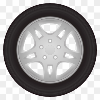 Download Car Wheel Vector Png Transparent Image - Tire Clipart
