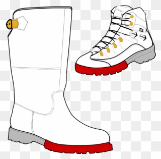 Rubber Soles - Work Boots Clipart
