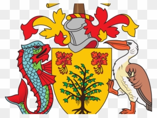 Politics Clipart Member Parliament - Barbados Coat Of Arms - Png Download