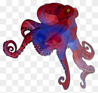 Cephlathurem, A Land Octopus Monster From Aerix - Illustration Clipart