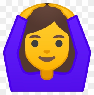 Download Svg Download Png - Raise Hand Emoji Clipart