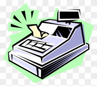 More In Same Style Group - Cash Register Clipart - Png Download