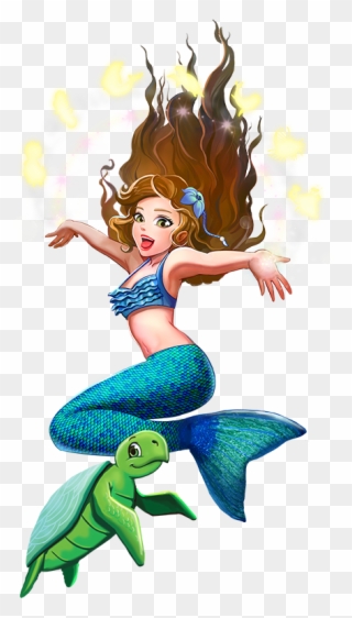 Meet Zoey - Mermaid Clipart