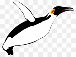 Emperor Penguin Clipart Svg - Flying Penguin Png Transparent Png