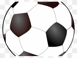 Football Clipart Half - Ball Clipart Transparent Background - Png Download