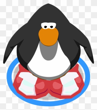 Sledding Clipart Penguin - Club Penguin Black Penguin - Png Download