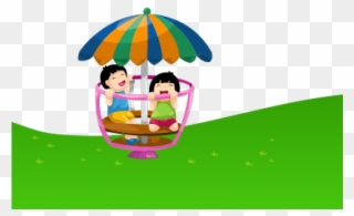 Playground Clipart Kindergarten Playground - Illustration - Png Download