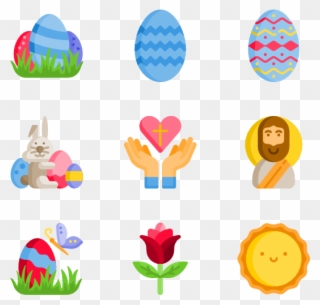 Easter - Cartoon Baby Supplies Clipart