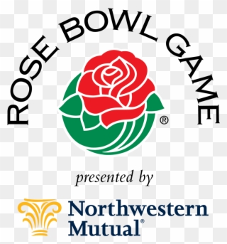 Iowa Rose Football Bowl Playoff College Hawkeyes Clipart - Rose Bowl 2018 Logo - Png Download