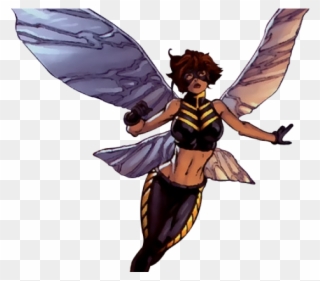 Wasp Clipart Marvel - Dc Bumblebee Png Transparent Png