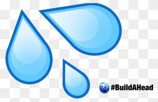 Water Splash Emoji Png - Water Drop Emoji Clipart