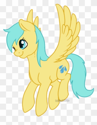Darkodraco, Female, Flying, Mare, Pegasus, Pony, Safe, - Cartoon Clipart