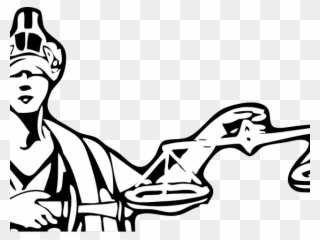 Los Angeles Clipart Money - Blind Justice Png Transparent Png