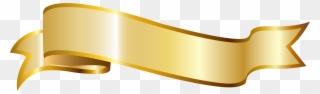 Golden Gold Ribbon Free Transparent Image Hd Clipart - Png Gold Ribbon