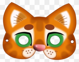Cat Mask Clipart - Png Download