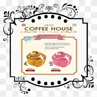 Coffee House Cinnamon Roll Squishy - Squishy Mini Bun Kibru Clipart