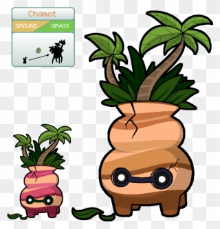 Fakemon Of Qamor Outdated Little Clay Pot Ⓒ - Flower Pot Fakemon Clipart