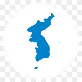 Kororen Japan - North Korea And South Korea Flag Combined Clipart
