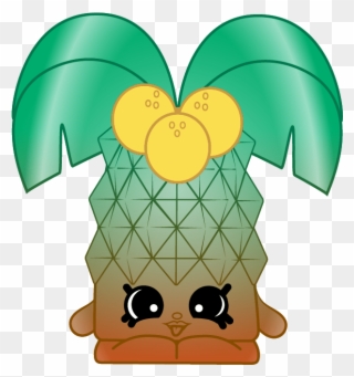 Pamala Palm Tree - Shopkins Pamala Palm Tree Clipart