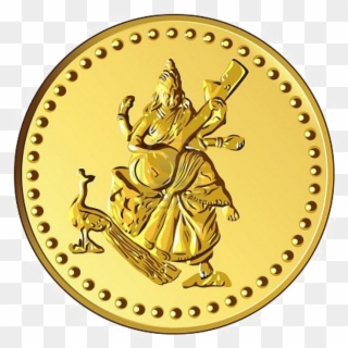 Gold Coins Png - Indian Gold Coin Png Clipart