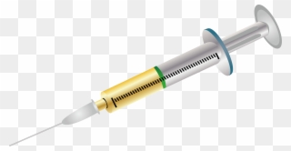 Syringe Injection Medical Device Medicine Therapy - Medicine Injection Png Clipart