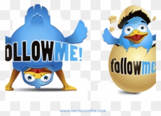 Twitter Clipart Happy Bird - Follow Me And Ill Follow You - Png Download