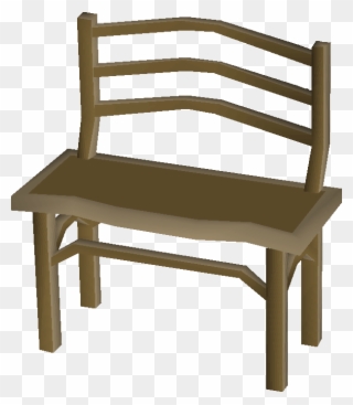 Teak Bench Built - Chair Clipart