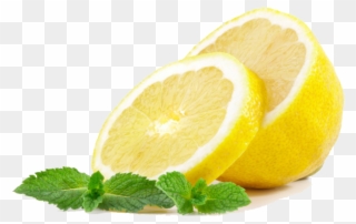Lemon Clipart Spoon Race - Sliced Lemon Png Transparent Png