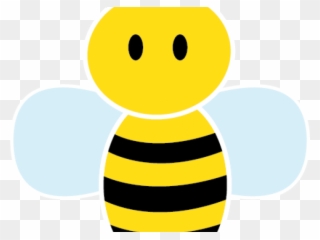 Cute Clipart Honey Bee - Honeybee - Png Download