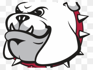 Drawn Bulldog College Mascot Clipart