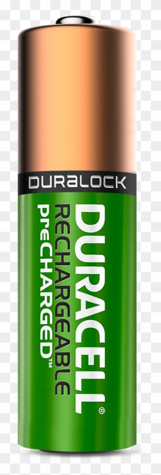 Battery Png - Duracell Rechargeable Battery Png Clipart
