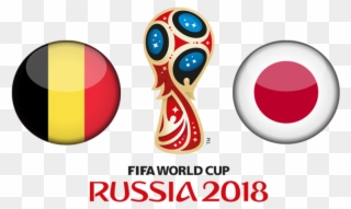 Fifa World Cup 2018 Belgium Vs Japan - Belgium Japan World Cup 2018 Clipart