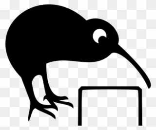 Kiwi Bird Clipart Nz Sea Animal - Kiwix Logo - Png Download