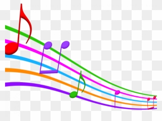 Music Note Clip Art - Colorful Musical Notes - Png Download