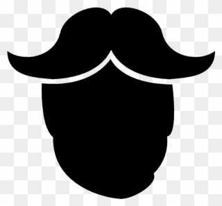 Beard No Mustache - Barba Y Bigote Dibujo Clipart